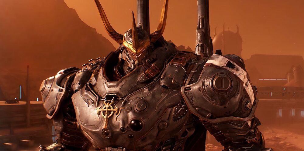 Il colossale mech.jpg doom the dark ages la recensione 3.jpg